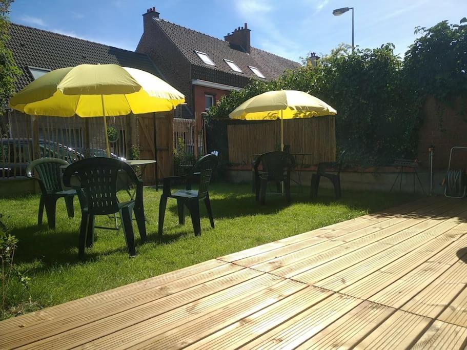 La Brise Malouine Au Bord De Mer Avec Jardin Dunkirk Esterno foto